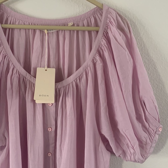 Doen Josette Dress in Wisteria NWT Size Medium DÔEN - Picture 13 of 16